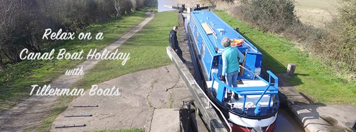 Relax on a Tillerman Boats Canal Boat Holiday